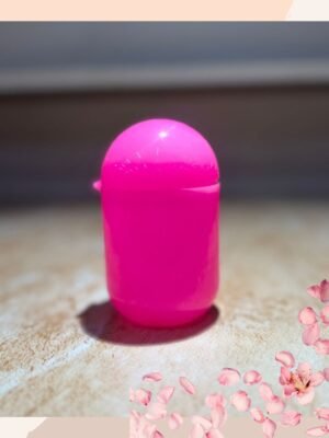 Silicone Cute Capsule Container