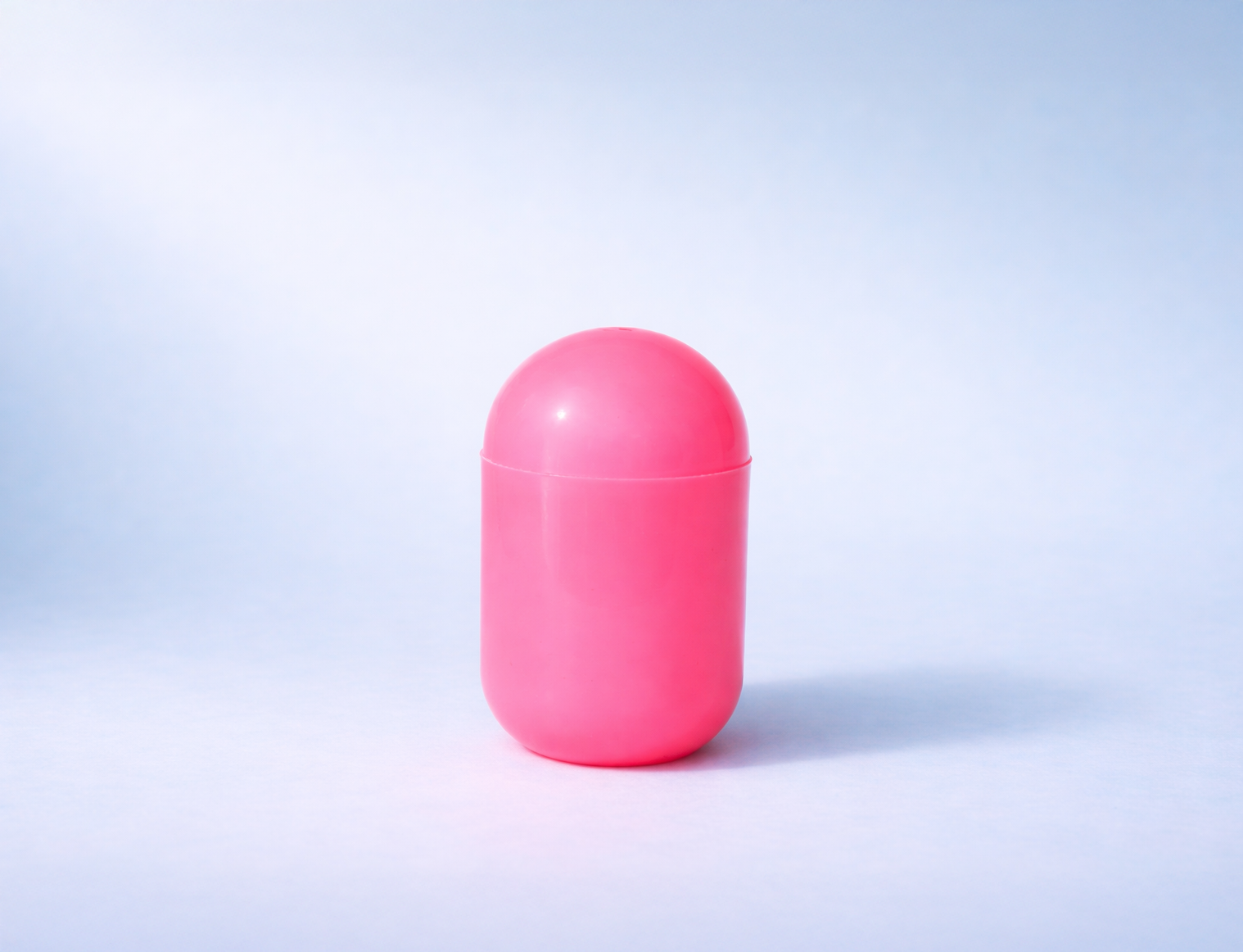Silicone Cute Capsule Container