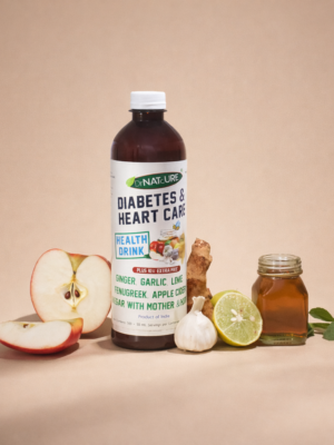Diabetic & Heart Care Apple Cider Vinegar Wellness Drink with Mother
