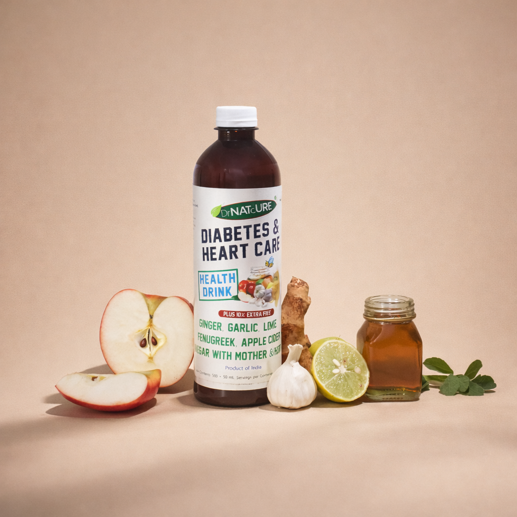 Diabetic & Heart Care Apple Cider Vinegar Wellness Drink with Mother