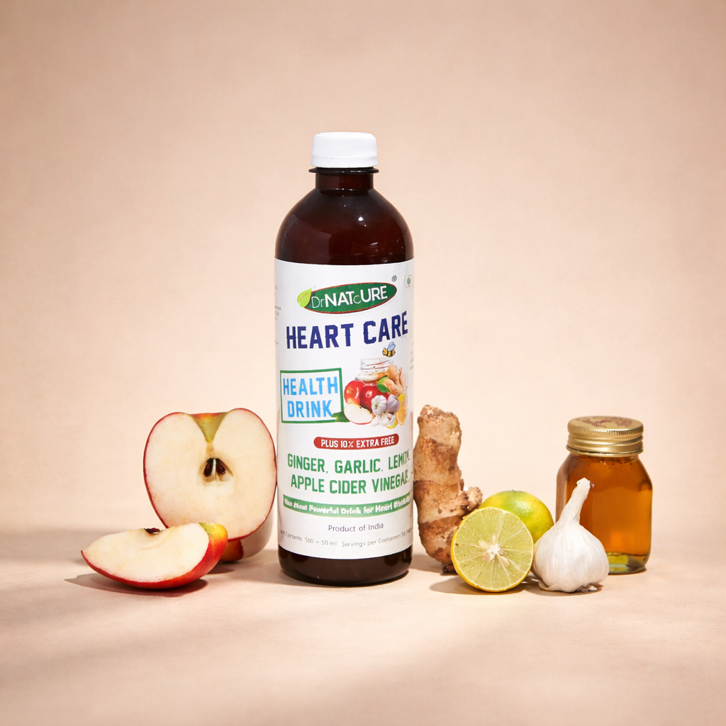 Heart Care Apple Cider Vinegar Wellness Drink with Mother