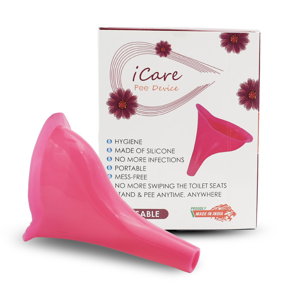 Reusable Silicone Female Urination Device (Stand & Pee) – Travel Hygiene Essential